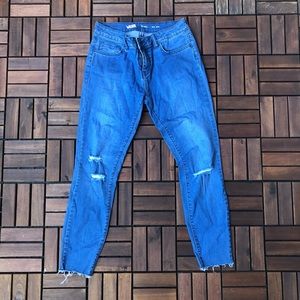 Vans women’s size 27 ripped jeans